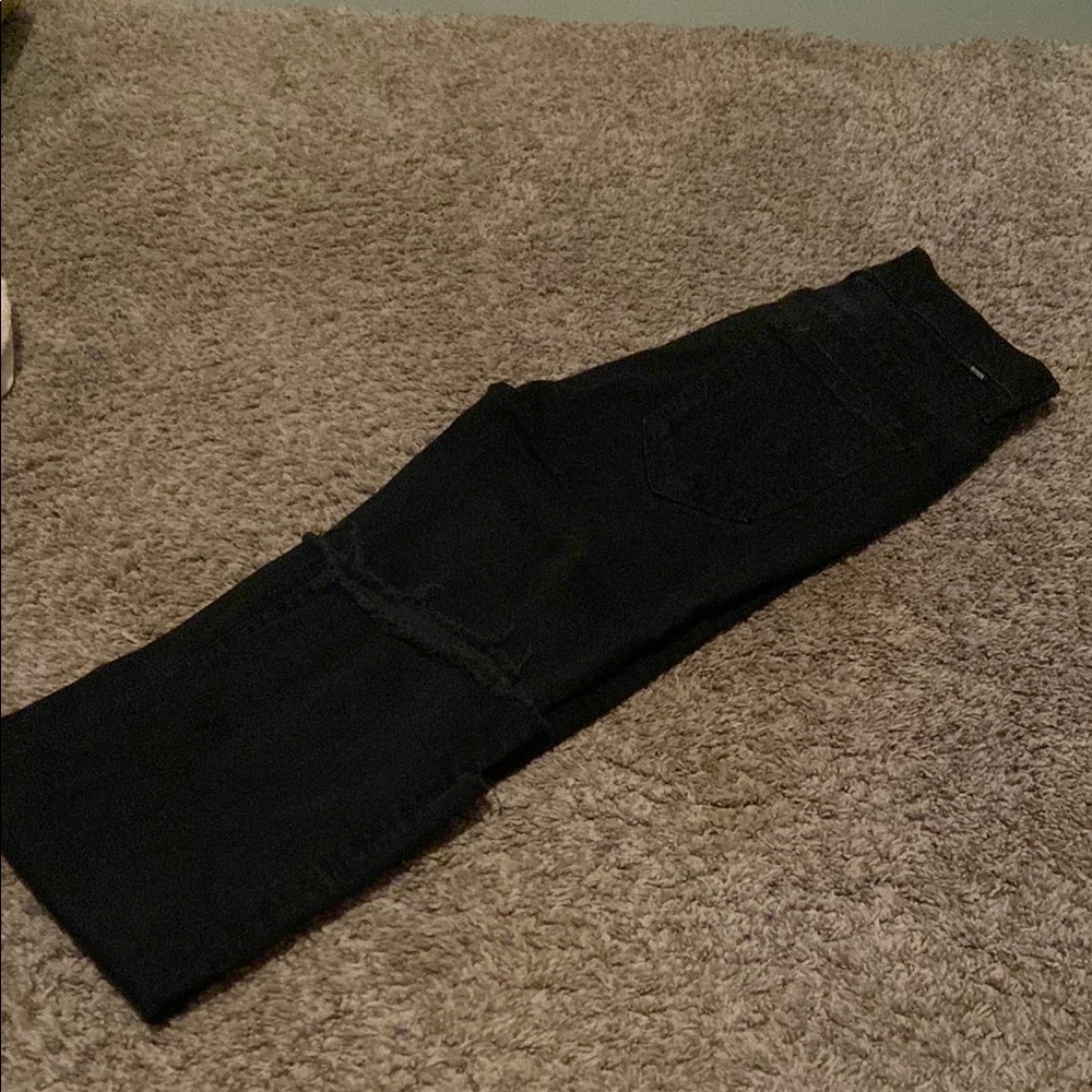 MOTHER Black Insider jeans